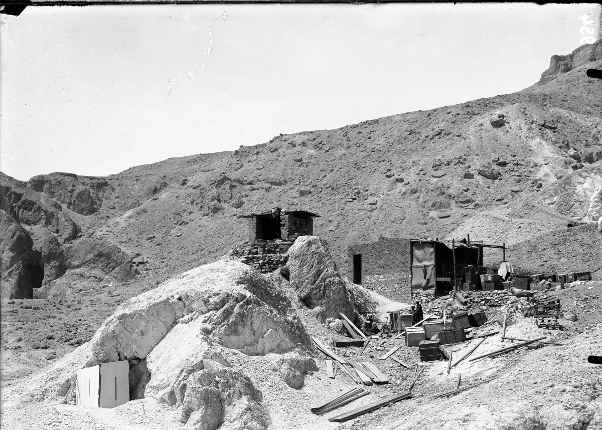 Excavations in the Valley of the Queens in the early 20th century